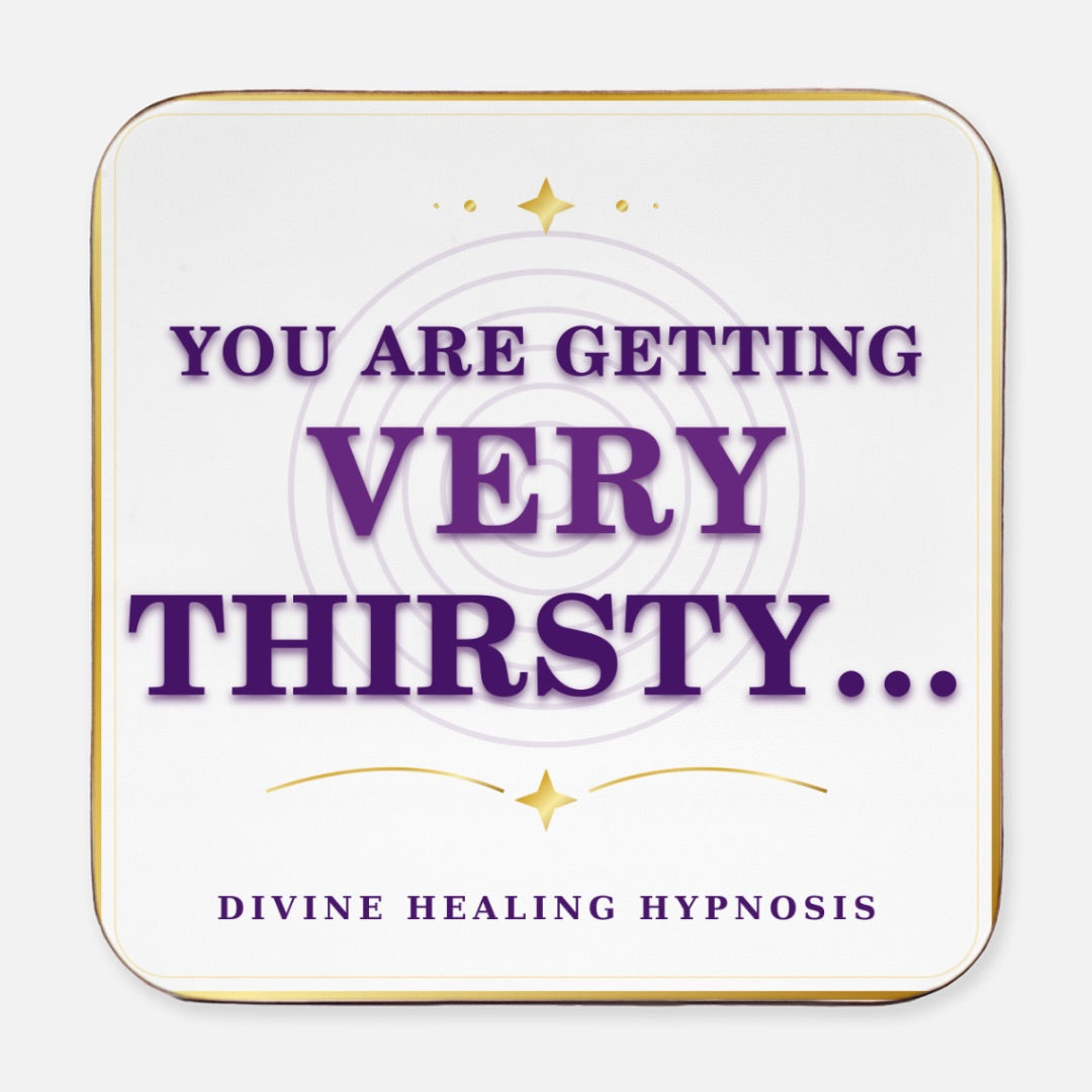 Funny Divine Healing  Coaster Set  Hardboard Back (Square) 4PK