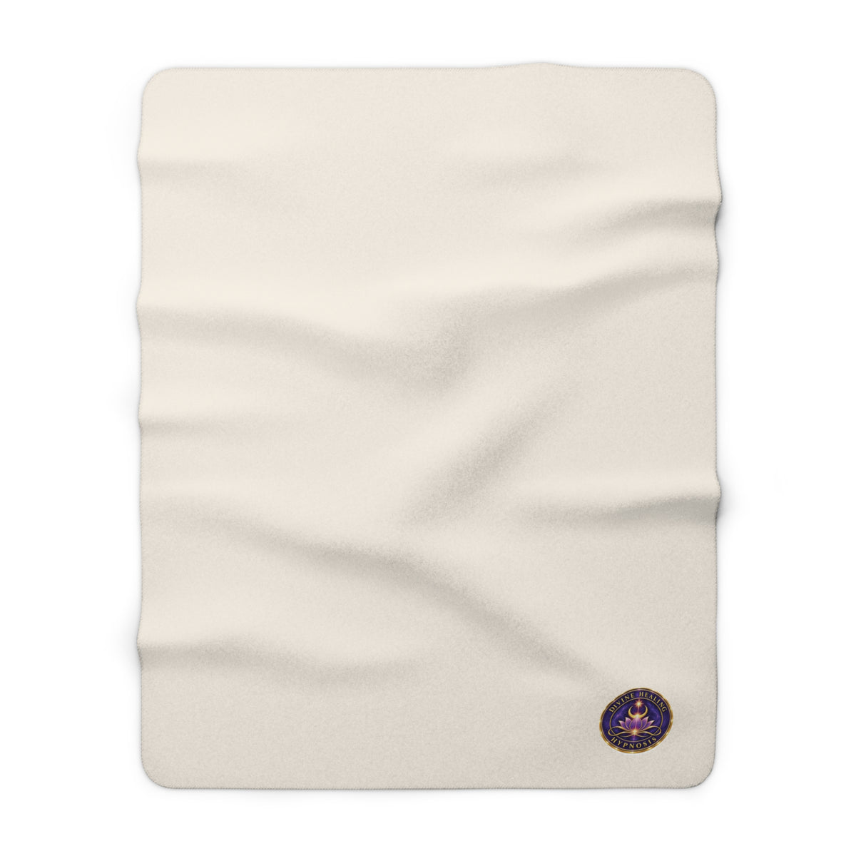 Divine Healing Hypnosis Sherpa Fleece Throw Blanket