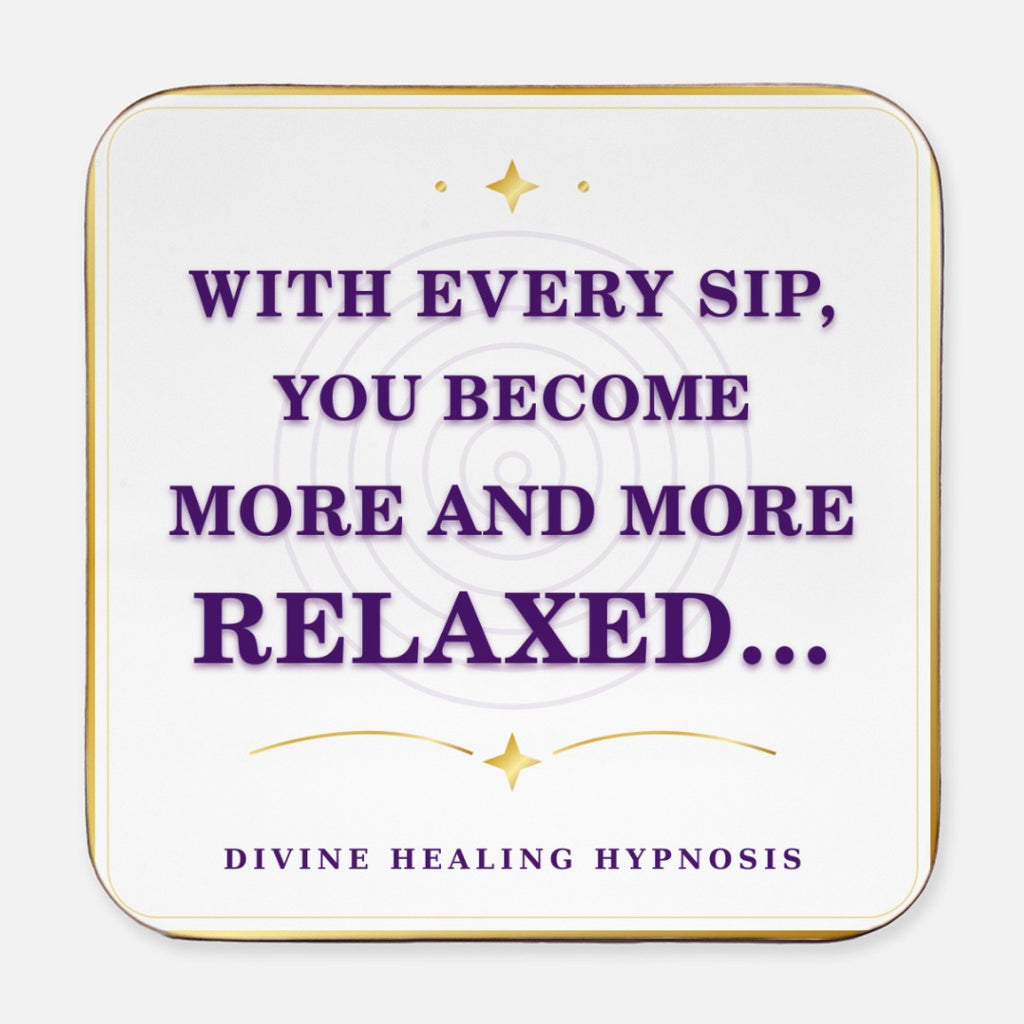 Funny Divine Healing  Coaster Set  Hardboard Back (Square) 4PK