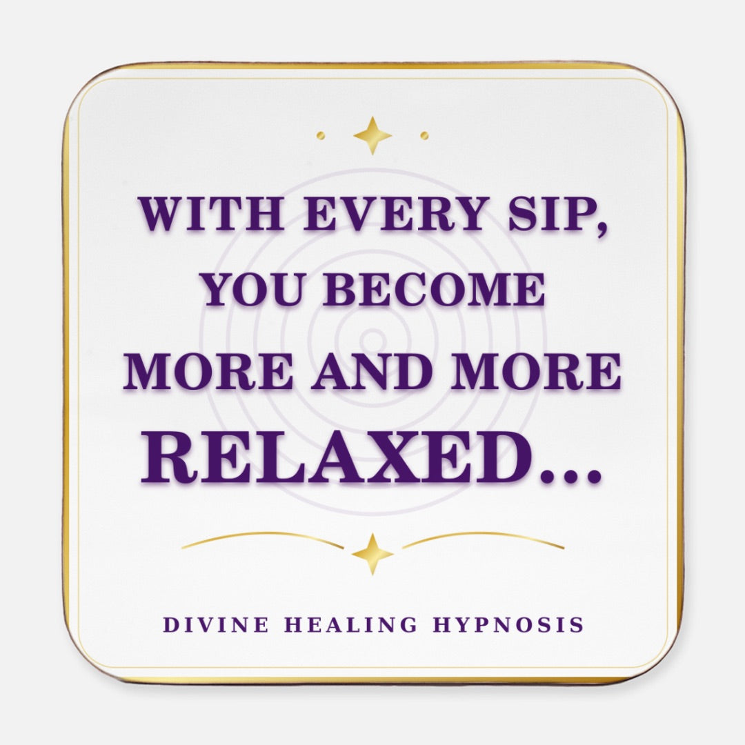 Funny Divine Healing  Coaster Set  Hardboard Back (Square) 4PK